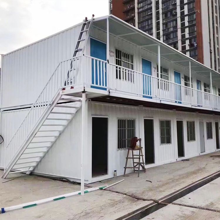 工地集裝箱房帶空調房，長友工廠一站式配齊，可租可售的房屋租賃方案